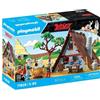 PLAYMOBIL Capanna di Asterix con Panoramix, personaggi dei fumetti di Asterix, 80 pezzi, dai 5 anni in su
