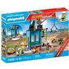 PLAYMOBIL Operaio edile e cantiere, My Life Cantiere, 138 pezzi, confezione promozionale, dai 4 anni in su