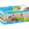 PLAYMOBIL Skateboarder con rampa, 71515, 44 pezzi, con matite Crayola, dai 6 anni in su