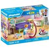PLAYMOBIL Camera da letto dei genitori con culla sospesa, casa dell'architetto, My Life, 50 pezzi, dai 4 anni in su