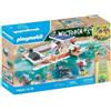 PLAYMOBIL Wiltopia Barca di sorveglianza della barriera corallina, 67 pezzi, dai 4 anni in su, 71623