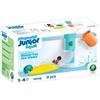 PLAYMOBIL 71775 Scivolo acquatico con serbatoio, 8 pezzi, Junior Aqua & Tinti, dai 12 mesi, con personaggio maschile e accessori