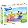 PLAYMOBIL Junior Carosello per bambini, 71701, 4 personaggi, giocattolo educativo, dai 18 mesi, 5 pezzi