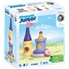 PLAYMOBIL Junior Belle, Torre della musica Disney, personaggio Belle con gonna estensibile, 12 mesi+