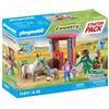 PLAYMOBIL 71471 Veterinario con animali della fattoria, fattoria, 55 pezzi, dai 4 anni in su