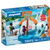 PLAYMOBIL Zoo: Alla scoperta del mondo del ghiaccio, set da gioco, 72073