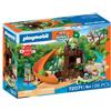 PLAYMOBIL 72071 Zoo: Avventura nella giungla, con un grande albero, liane e piattaforme panoramiche