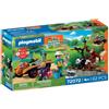 PLAYMOBIL 72072 Zoo: Guardiano dello zoo con veicolo