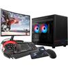 VIST M4M Kit Gaming Ryzen 5 5600GT - RAM 16GB - SSD 1TB M.2 - WIFI - LCD 24 - W11 Pro