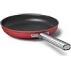 Smeg Cookware 50's Style Padella Bassa Antiaderente In Alluminio Con Manico In Acciaio Inox