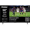 Haier H98S900UX, Smart TV QLED 98", 4K, Google TV, 120Hz, Dolby Vision & Atmos, Abbonamento DAZN Full 12 mesi incluso