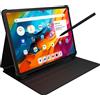 TCL Tablet TCL NXTPAPER 14 con Flip Case + T-Pen, 256 GB, 14,3 ", Grigio scuro