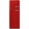 SMEG FRIGORIFERO DOPPIA PORTA SMEG FAB30LRD6, Capacità netta totale 294 l, Rumorosità: 34 dB(A), 3 ripiani, Dimensioni: L 60 cm A 172 P 76,8 cm, Rosso, Classe C