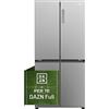 HAIER HCR3818DNMM frigorifero americano, Sistema Multi Flow, Capacità Netta Totale 467 litri, Classe D, Abbonamento DAZN Full 6 mesi incluso