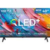 METZ 40MQF7030Z TV QLED, SMART TV, 40 ", HD, Nero, Classe E