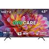 METZ 43MUF7000Z TV LED, SMART TV, 43 ", Processore S AI engine Soc mt9603, Nero, Classe F
