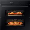 SAMSUNG NV7B5760WBK/U5 FORNO INCASSO Capacità 76 l, dimensoni: L 59,5 cm - A 59,6 P 57 cm, VETRO NERO, classe A+