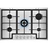 Electrolux Piano Cottura 5 Fuochi a Gas 75 cm Superficie in Acciaio colore Inox - EGS75362X