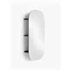 Westwing Collection Specchio da parete senza cornice con mensola Bryan