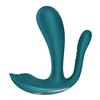 SATISFYER Vibratore Doppia Stimolazione Top Secret Plus