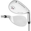 MAZEL Zeppe da golf da 68, 70, 72 gradi, per destrorsi, QPQ, nero, CNC, con superficie zigrinata e sabbia, da uomo (argento, RH 72D)