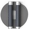 PROIRON Corda per Saltare Pesante, corda da saltare Professionale con Pesi, Manico in Alluminio, Jump Rope per Boxe, Fitness, Perdita di Peso- Nero