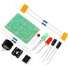DIYEAH Kit di Formazione Elettronica Ne555 3 Pezzi Modulo Timer Dual Flash Led, Resina Epossidica, Set di Pratica Saldatura Versatile per Scopi Educativi DIY