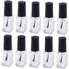 FRCOLOR Bottiglie di Vetro per Unghie Vuote da 5ml 20 Pezzi Forma Facili da Usare e per DIY Art
