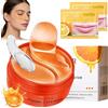 TaimeiMao 62 Pezzi Vitamina C Patch Occhi e Maschera per le Labbra, Eye Patch, Maschera Contorno Occhi, patch occhi Antirughe, Anti-Rughe e Anti-Occhiaie, Rimuovi Borse e Puffiness