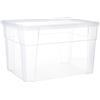 Stefanplast 3870420 Visualbox, Scatola di plastica, Bianco Trasparente, 39 x 29 x 24 cm