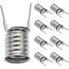 Angoily Portalampada E10, attacco a vite, 10 pezzi, mini attacco per lampadine a LED, illuminazione interna e laboratorio fisico
