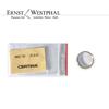 Certina Vetro CERTINA originale, N. 982/10 21,5-0, oro per Rif. 17-198, 17-210, 17-215