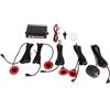 Qiilu 16,5MM Kit Sensori di Parcheggio per Auto Acustico di Avviso di Sonde Sensore di Assistenza Alla Retromarcia Kit Allarme Retromarcia con Cicalino Audio Ausiliario