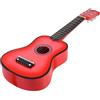 POPETPOP Chitarra Acustica Piccola in Legno Rosa per Ragazzo Ragazza Principianti | Tasti Sottili e Corde Basse, Adatta a Mani Piccole, per Lezioni Musicali e Gioco in Stanza