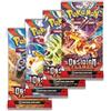 Pokémon Pokemon - Lotto Booster Pack - Fiamme di ossidiana - x4 - Le opere d'arte possono variare