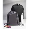 Sacca coulisse poliestere 210T con rinforzi PU 33 x 41,7 cm Druuk personalizzate o neutre