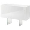 Glas Magic Box Mobile contenitore 2 ante con gambe