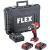 Flex Trapano avvitatore a batteria DD 2G 18.0 EC LD/2.5 Set