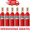 Campari 6 Bottiglie Campari Bitter 25% Vol. 1 LT