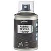 PEBEO - Pittura spray per tessuti 7A Spray - Tessuti naturali e sintetici - A base acqua - Senza solventi - Lavabile in lavatrice - Pittura su tessuto PEBEO colore Nero