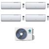 Sendo Climatizzatore Quadri Split AEOLOS 9+9+12+12 con SFM-36OU4-AU2 R-32 Inverter Wi-Fi Optional Classe A++ ,