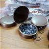 Lotto di 25 pezzi bussola con coperchio in ottone antico design marino funzio...
