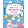 Edizioni del Borgo Favolosi unicorni. Tante attività, coloring e giochi divertenti. Sticker fantasy. Ediz. a colori