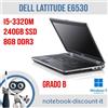 Dell Latitude E6530 15" Cpu i5-3320m Ram 8Gb SSD 240Gb Windows 11 Pro GRADO B
