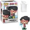 Funko POP! Animazione Sarada Uchiha Sharingan | Figura di Naruto 1358 | Effetto bagliore