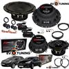 EvoTuning Renegade (NO Hertz) Kit 6 Casse Altoparlanti Anteriori e Posteriori per Opel Corsa D dal 2006