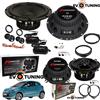 EvoTuning Renegade (NO Hertz) Kit 6 Casse Altoparlanti Anteriori e Posteriori per Ford Ka dal 2008