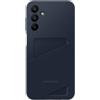 Samsung Card Slot Cover custodia con tasca per tessere per Galaxy A15 | A15 5G, Blue Black