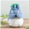 SUN ARROW Studio Ghibli - Totoro Plush Dondoko - Totoro Blu con la sua foglia - 18x28,5x28