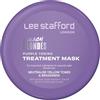 Lee Stafford Maschera per capelli tonificante viola, maschera per trattamento biondo ossigenato, crema tonificante viola, idratante, rimuove i toni ottonati e gialli, ideale per capelli colorati,